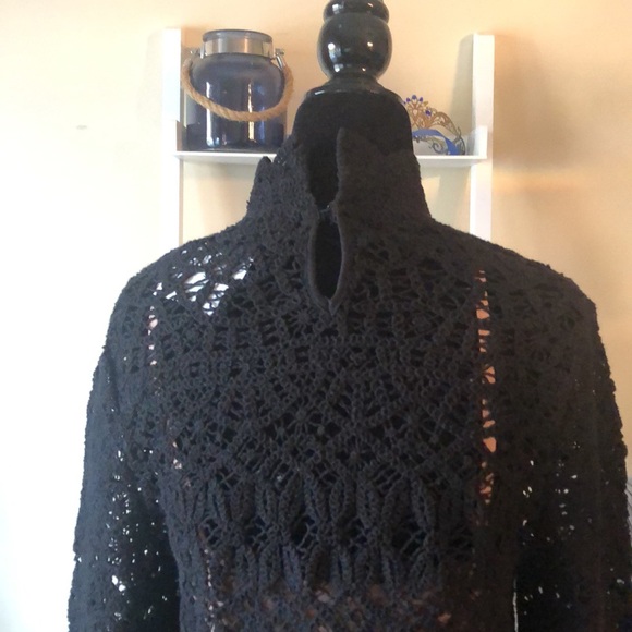 ZARA crochet lace dress - Picture 10 of 12